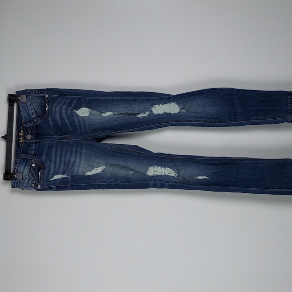Indigo Rein Denim - Distressed Skinny Jeans by Indigo Rein, size 5